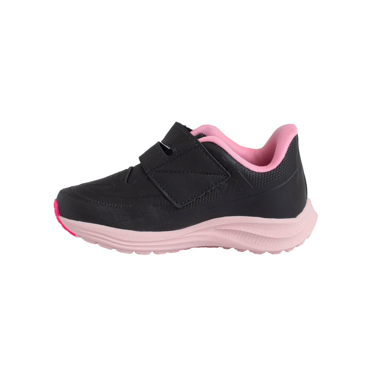 Tênis Casual Infantil Kidy Menina Calce Fácil Preto 3