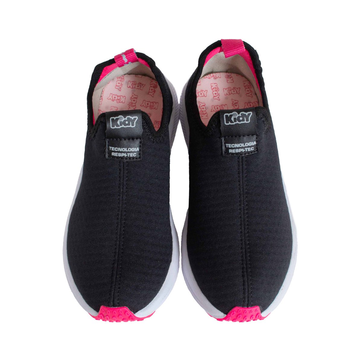 Tênis Kidy Slip On Infantil Menina Preto 3