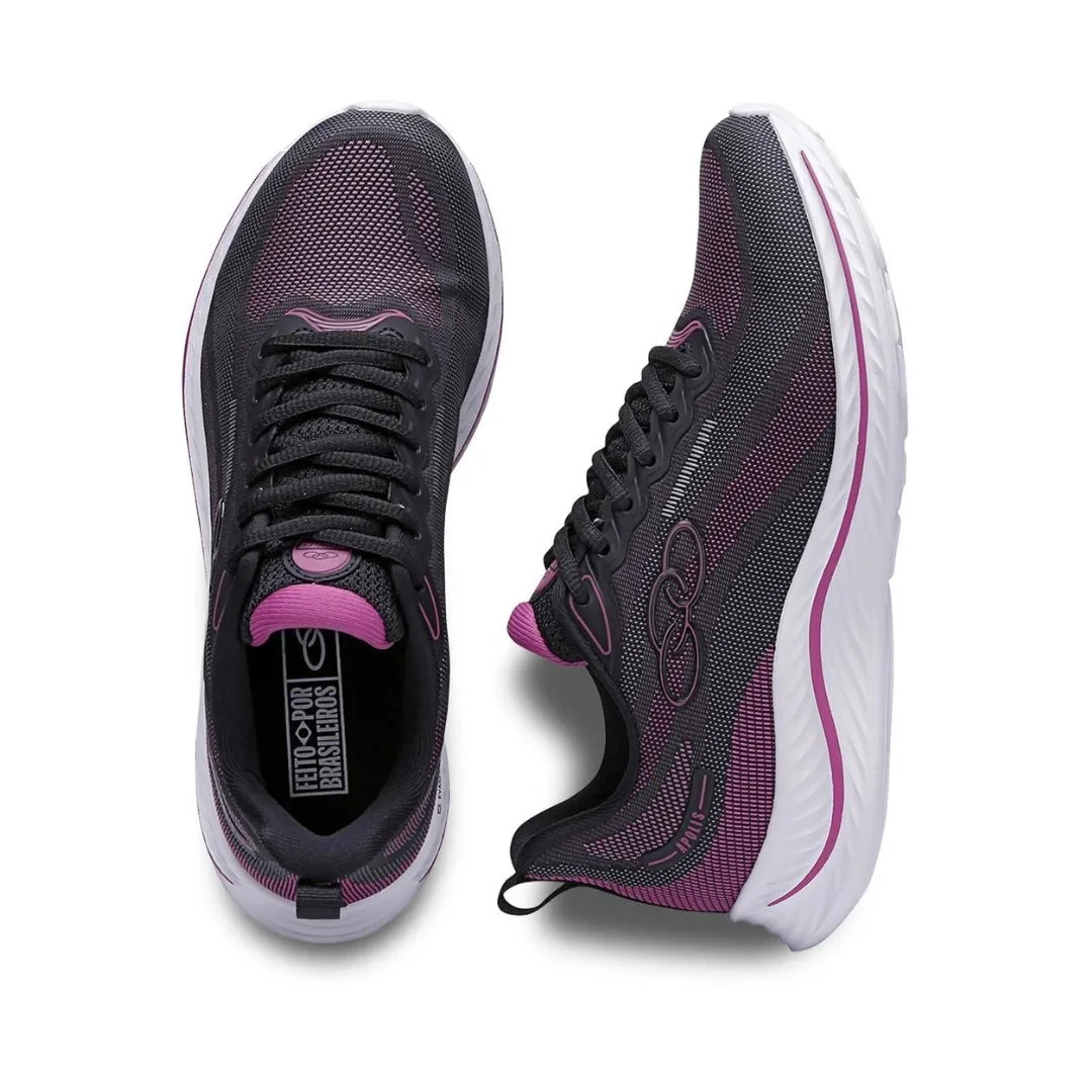 Tênis Casual Olympikus Apolis Unissex Preto 2