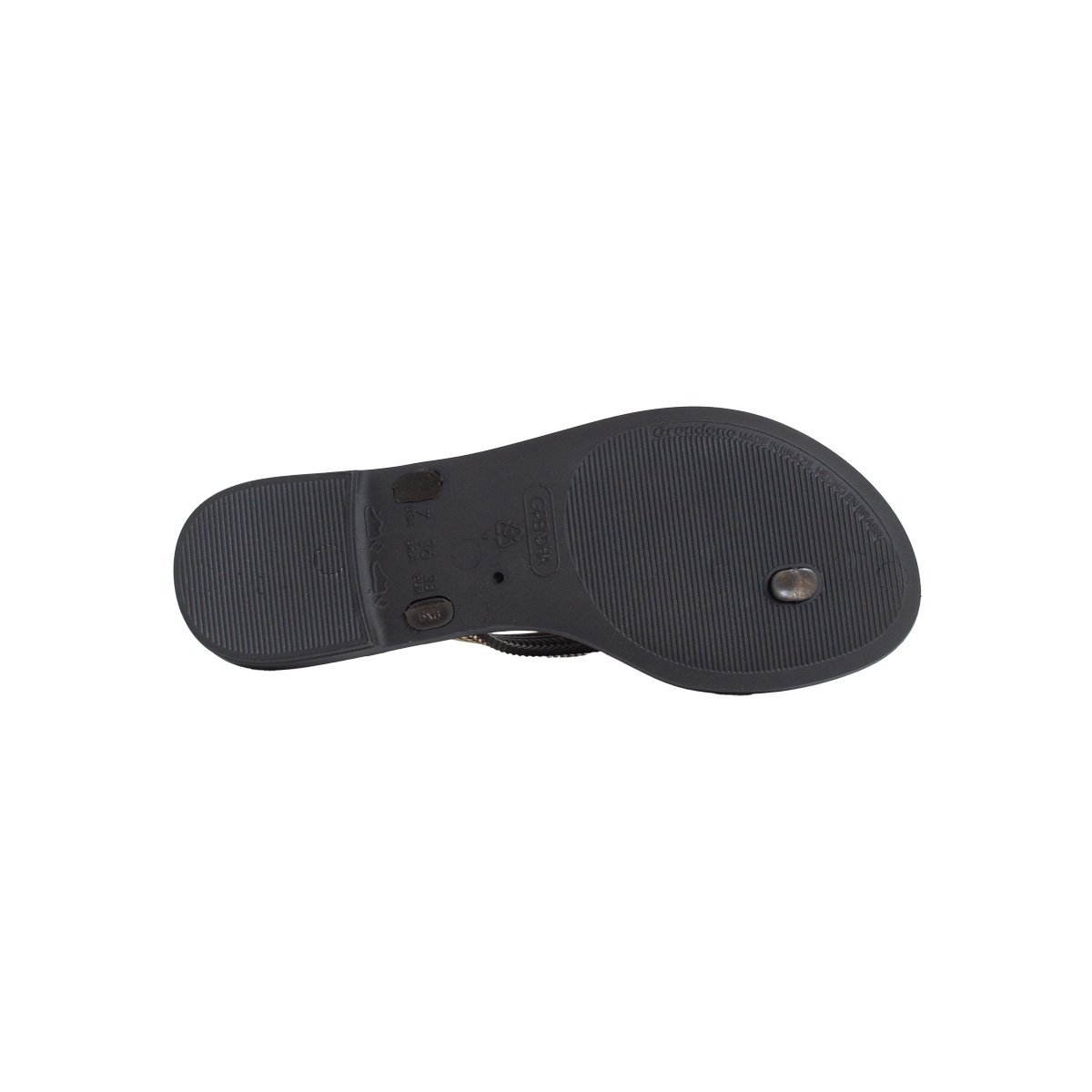 Chinelo Rasteira Grendha Mais Açai Energia Feminino Preto 5