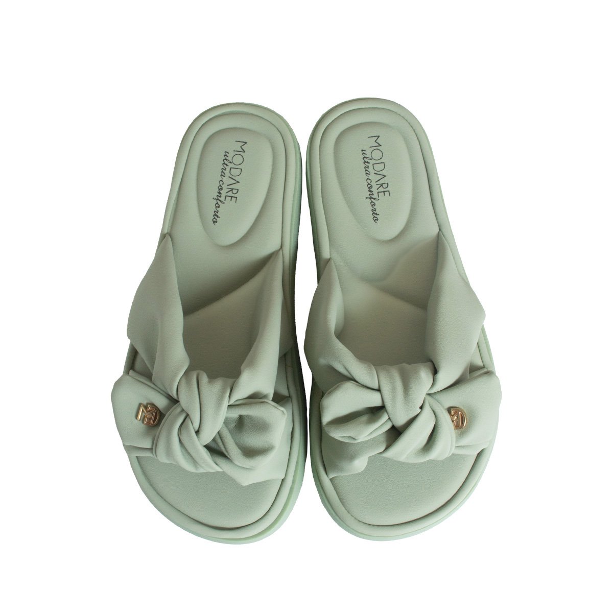 Chinelo Slide Modare Ultraconforto Feminino Verde 2