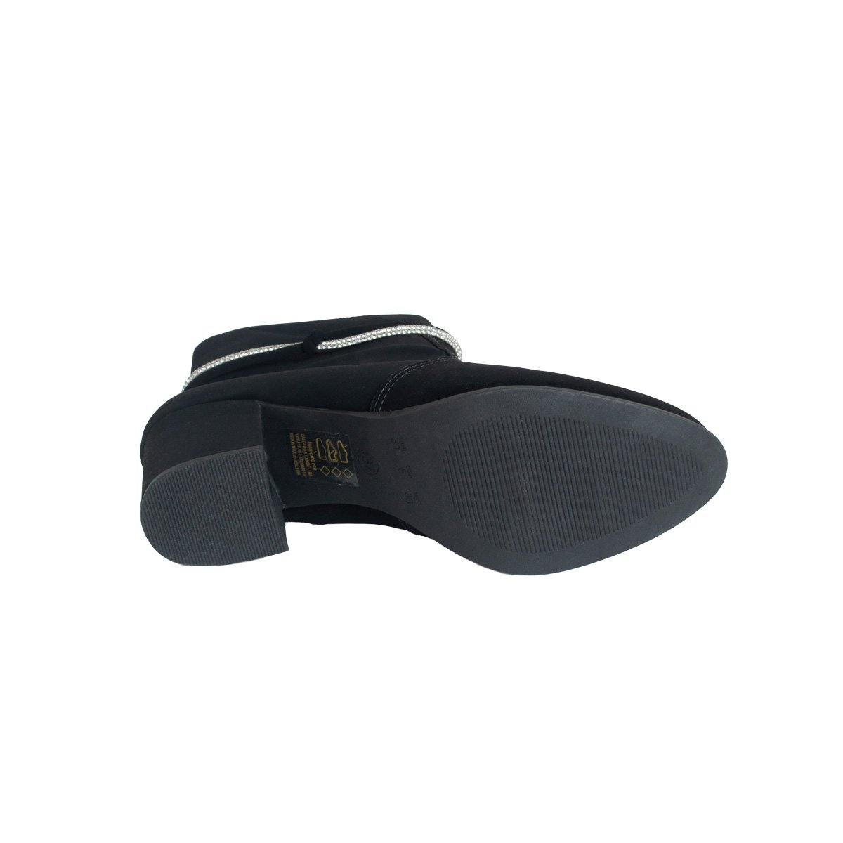 Bota Cano Curto Villa Rosa Feminino Preto 5