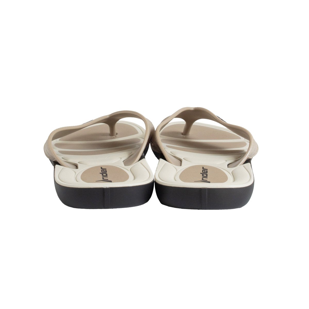 Chinelo De Dedo Rider Masculino Pulse Ii Bege/Preto 4