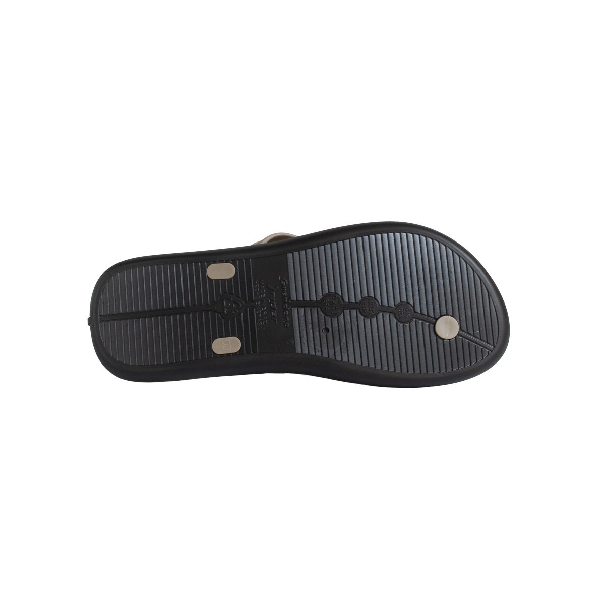 Chinelo De Dedo Rider Masculino Pulse Ii Bege/Preto 5
