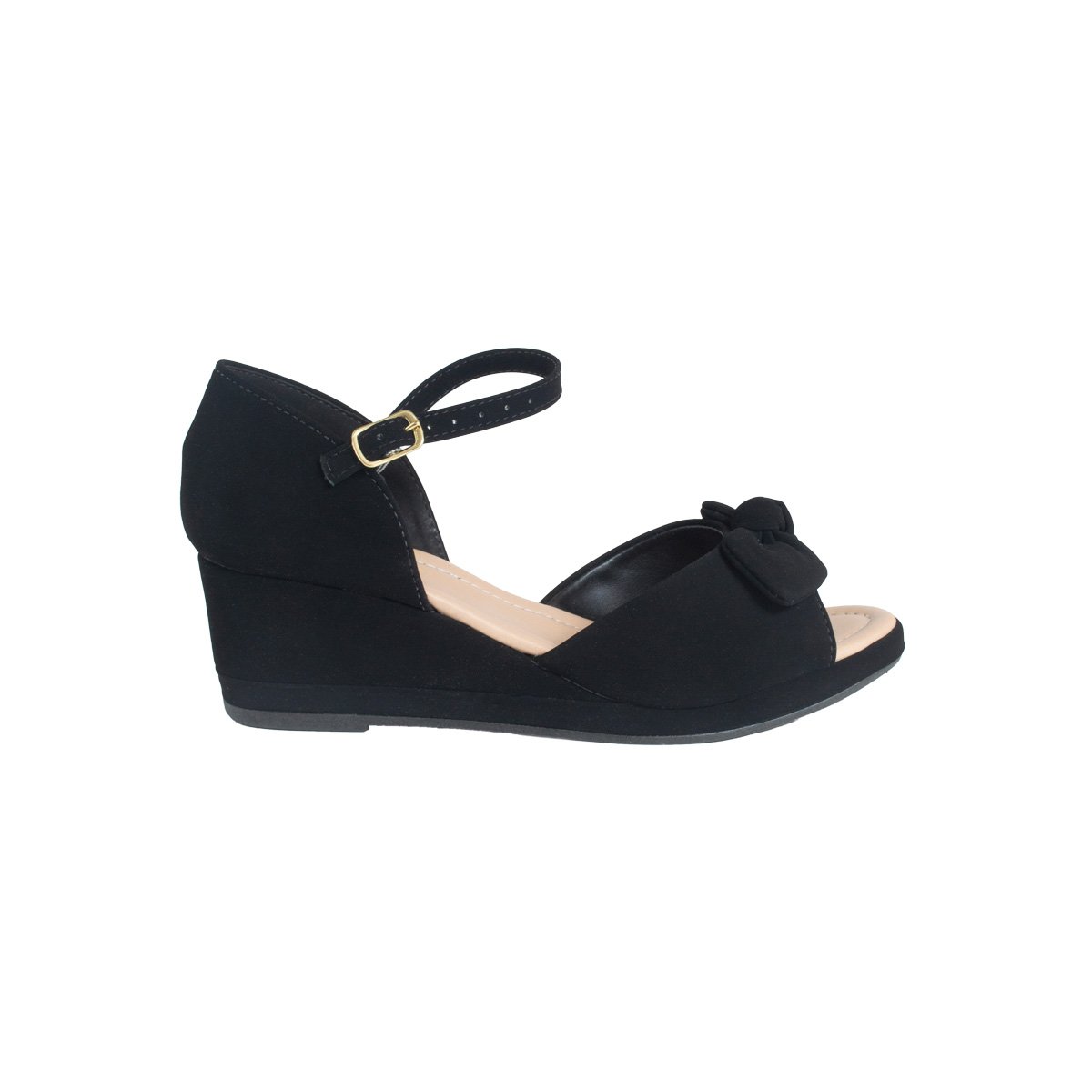 Sandália Villa Rosa Salto Anabela Feminino