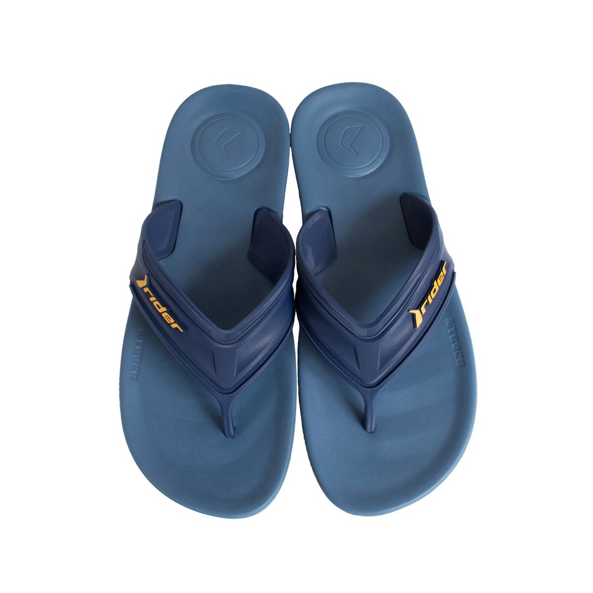 Chinelo  Masculino  De Dedo Trace Rider Azul 2