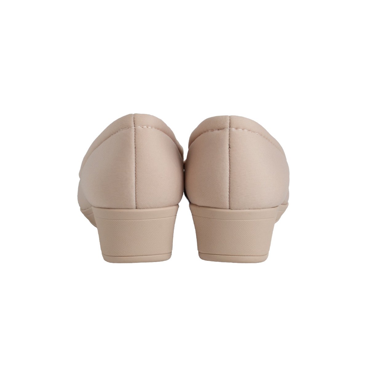 Sapatilha Comfortflex Salto Anabela Feminino Nude 4