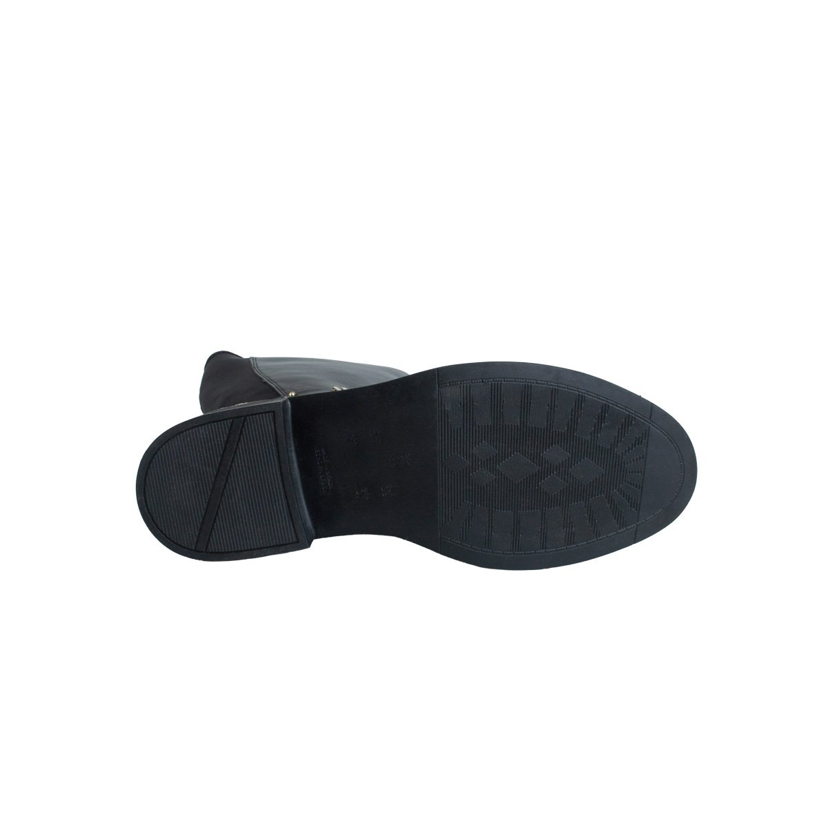 Bota Cano Alto Comfortflex Feminino Calce Fácil Preto 5