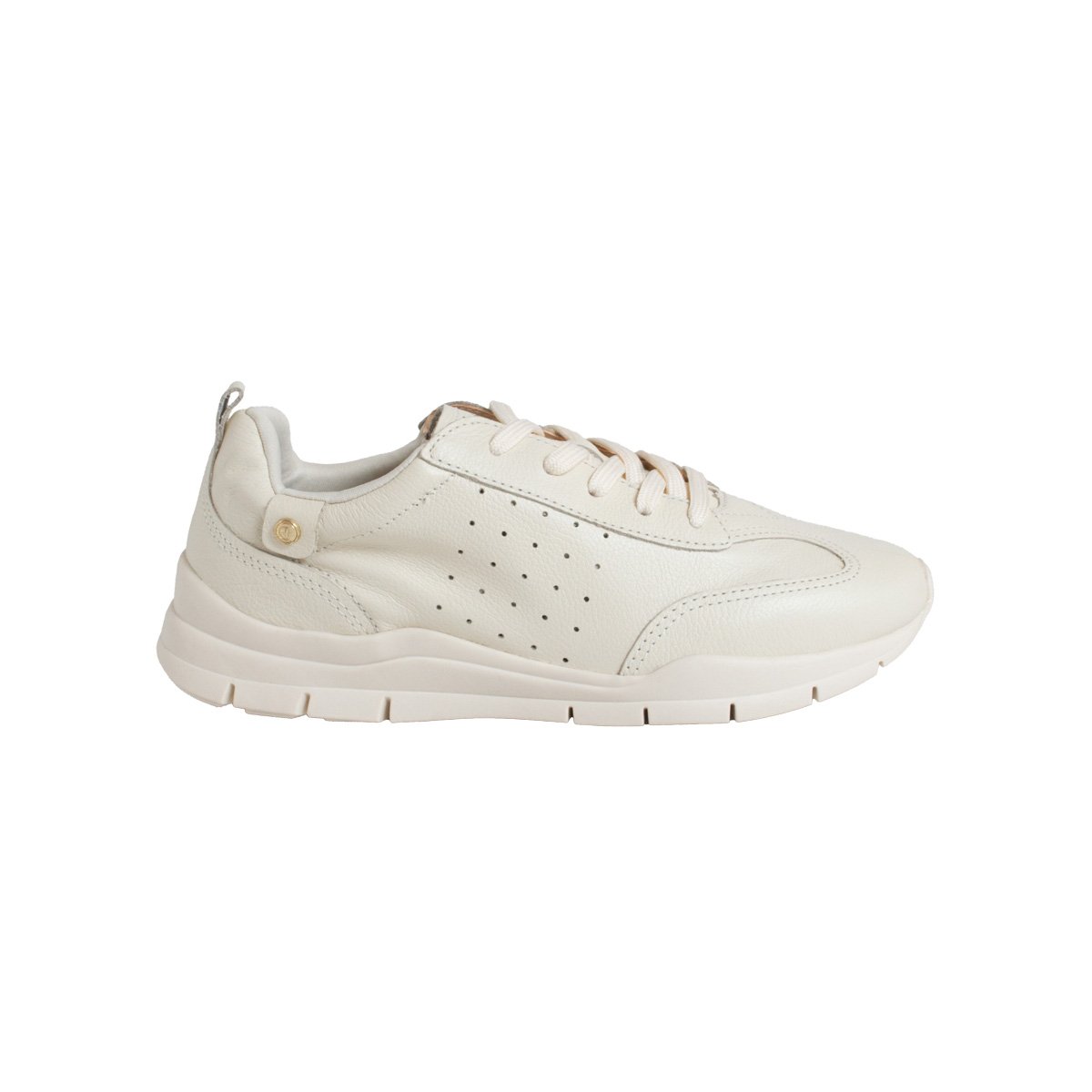 Tênis Couro Casual Comfortflex Feminino