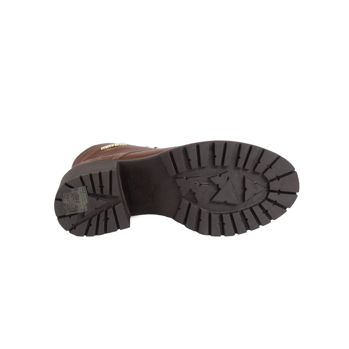 Bota Comfortflex Coturno Tratorado Feminino Café 5