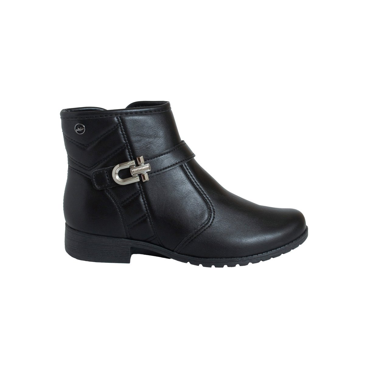 Bota Dakota Rasteira Cano Curto Feminino