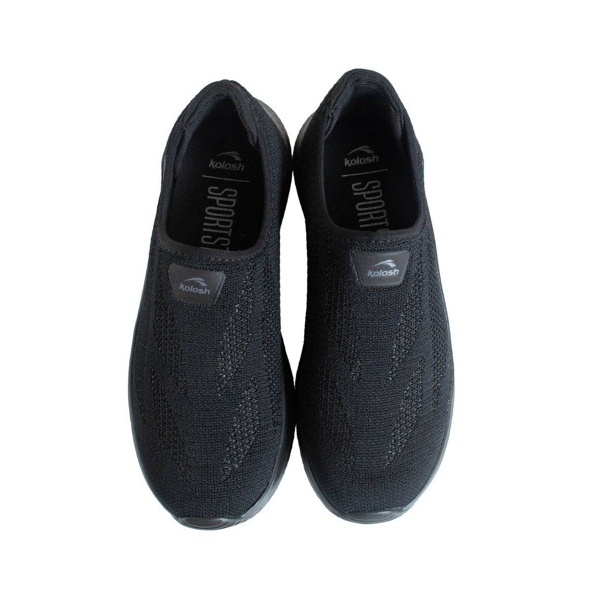 Tênis Slip On Kolosh Esportivo Feminino Preto 2