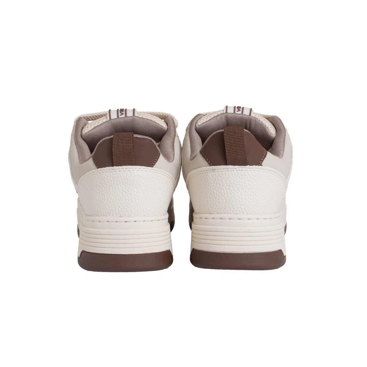 Tênis Casual Flatform Via Marte Feminino Branco/Marrom 4