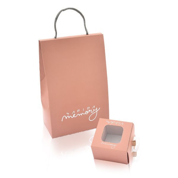 Anel Solitário de Prata 950 com Zircônias Prata 5