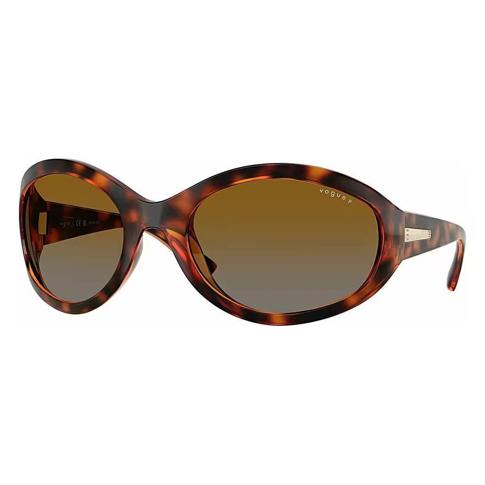 Óculos de sol Feminino Vogue Polarizado VO5606S-W656T5 65 Marrom 1