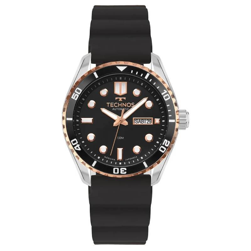 Relógio Masculino Technos Automático Bicolor 8205PB/2P