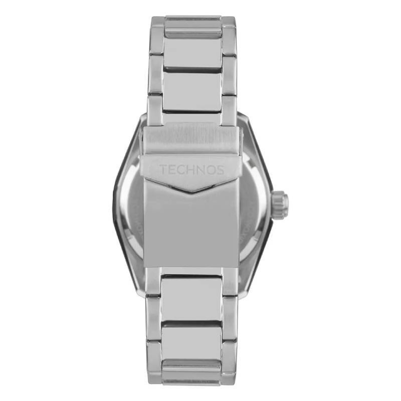 Relógio Masculino Technos Automático Prata 8205PA/1R Prata 3
