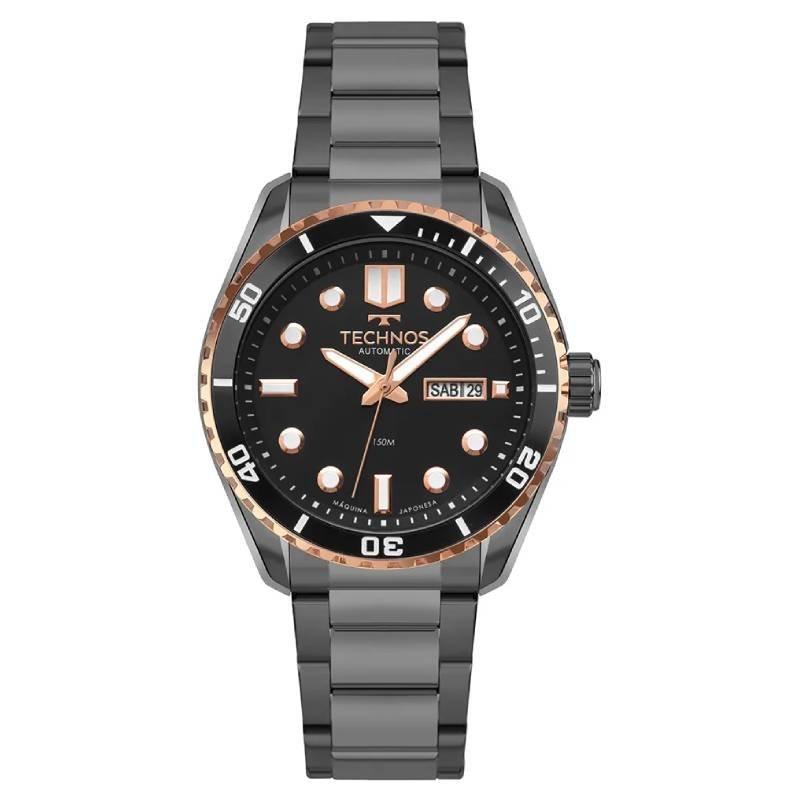 Relógio Masculino Technos Automático Bicolor 8205OY/1P