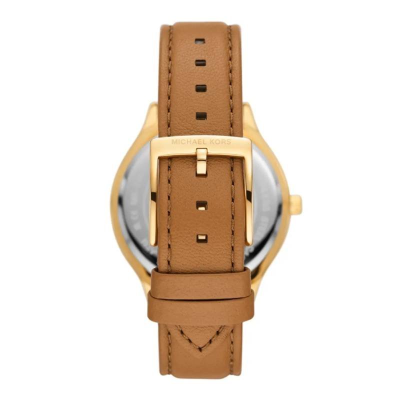 Relógio Feminino Michael Kors Slim MK7212/1BN Dourado 3