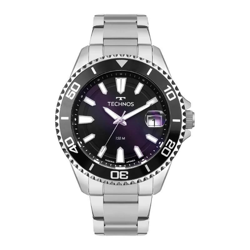 Relógio Masculino Technos Acqua Prata 2415EH/1P