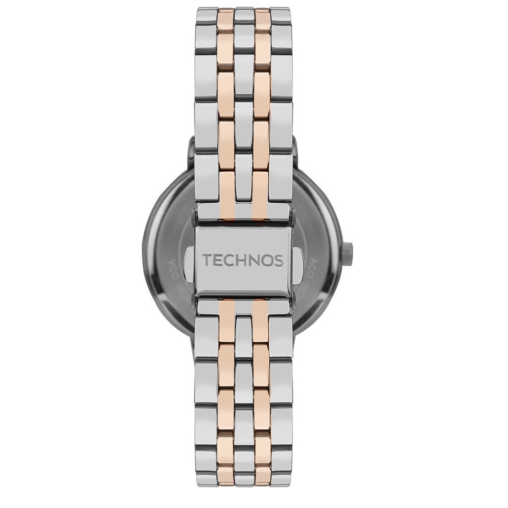Relógio Masculino Technos Bicolor 2035NBV/1J Prata 3