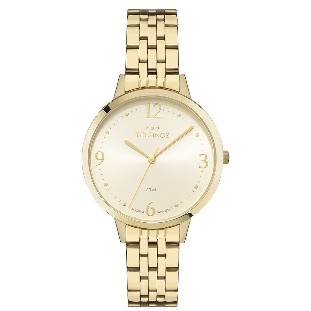 Relógio Feminino Technos Dress Dourado 2035NBU/1X