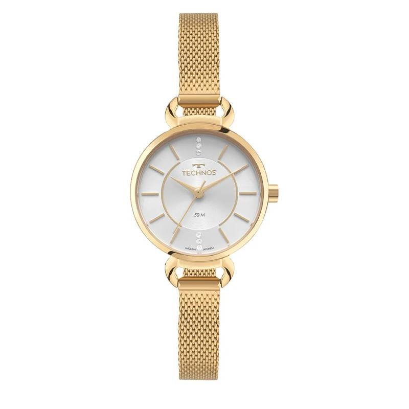 Relógio Feminino Technos Mini Dourado 2035NBQ/1K