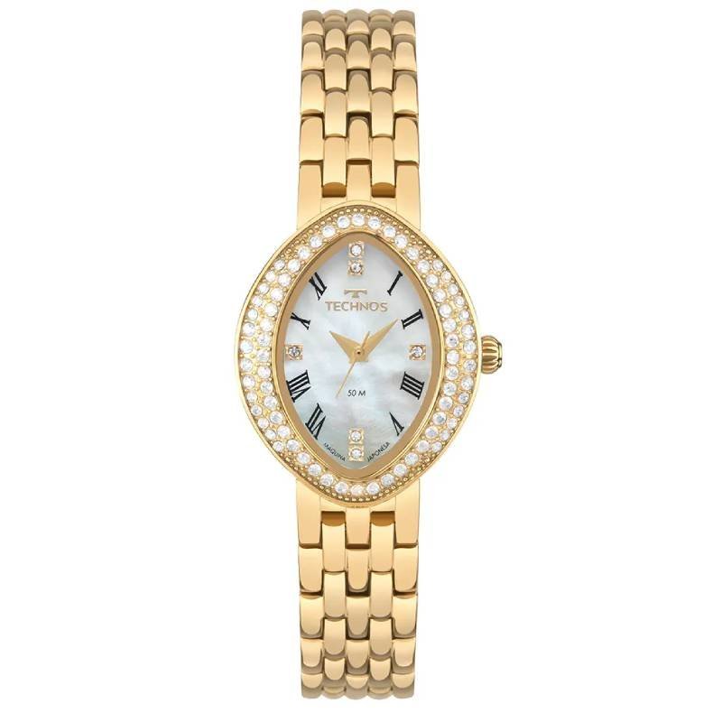 Relógio Feminino Technos Mini Joia Dourado 2035NBN/1B