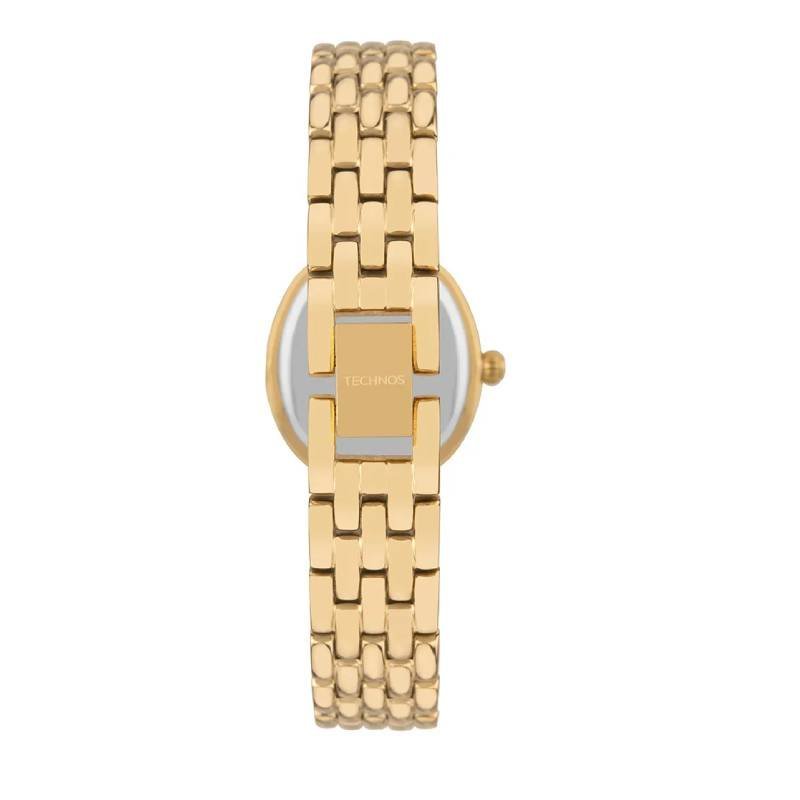 Relógio Feminino Technos Mini Joia Dourado 2035NBN/1B Dourado 3