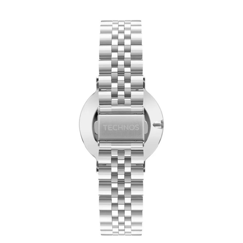 Relógio Masculino Technos Slim 2025LUH/1A Prata 3
