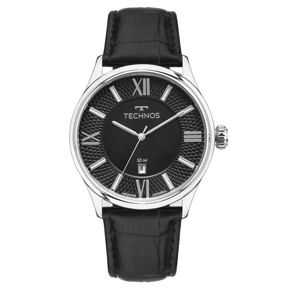 Relógio Masculino Technos Golf Prata 2115UAW/0P Prata 1