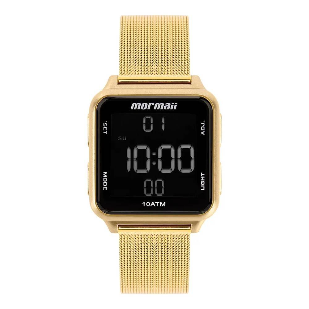 Relógio Mormaii Feminino Digital Dourado MO21800A/7P