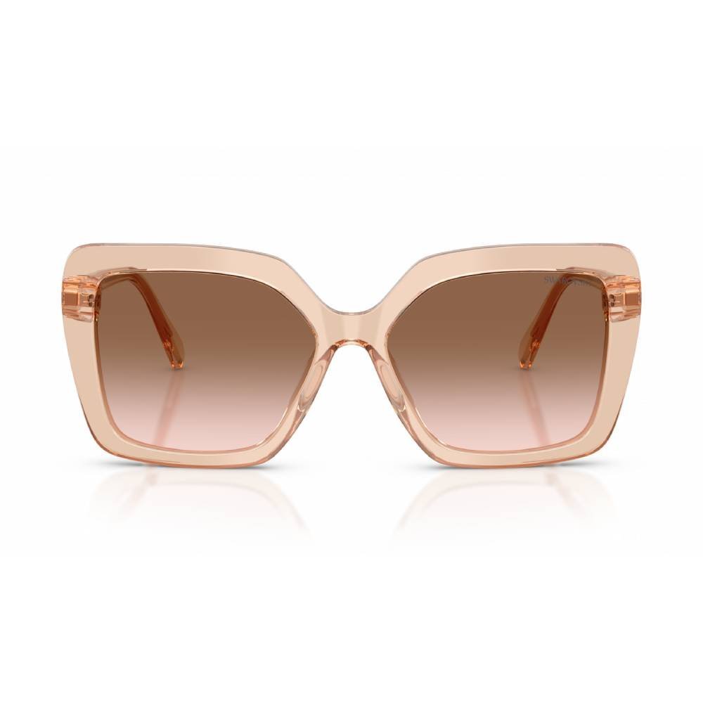 Óculos de Sol Feminino Quadrado Swarovski SK6049-106313 57 Marrom 2