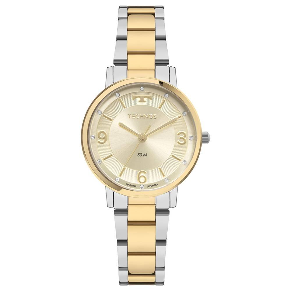 Relógio Feminino Technos Dress Dourado 2035NET/1D