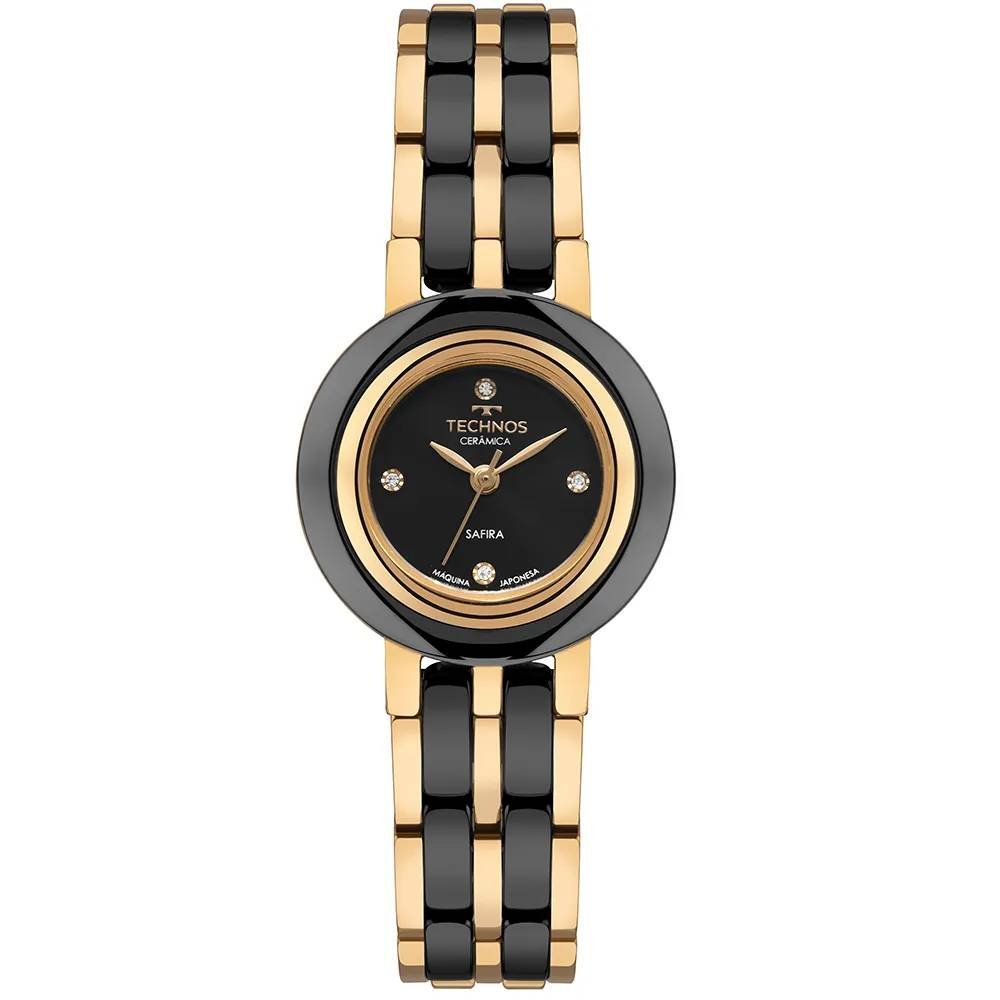 Relógio Feminino Technos Ceramic Sapphire 5Y36AC/1P