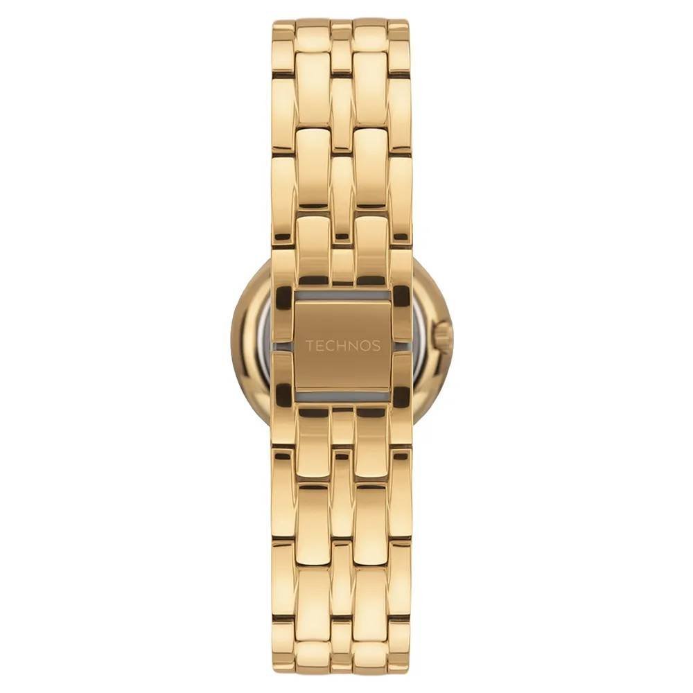 Relógio Feminino Technos Ceramic Sapphire 5Y36AC/1P Preto/Dourado 3