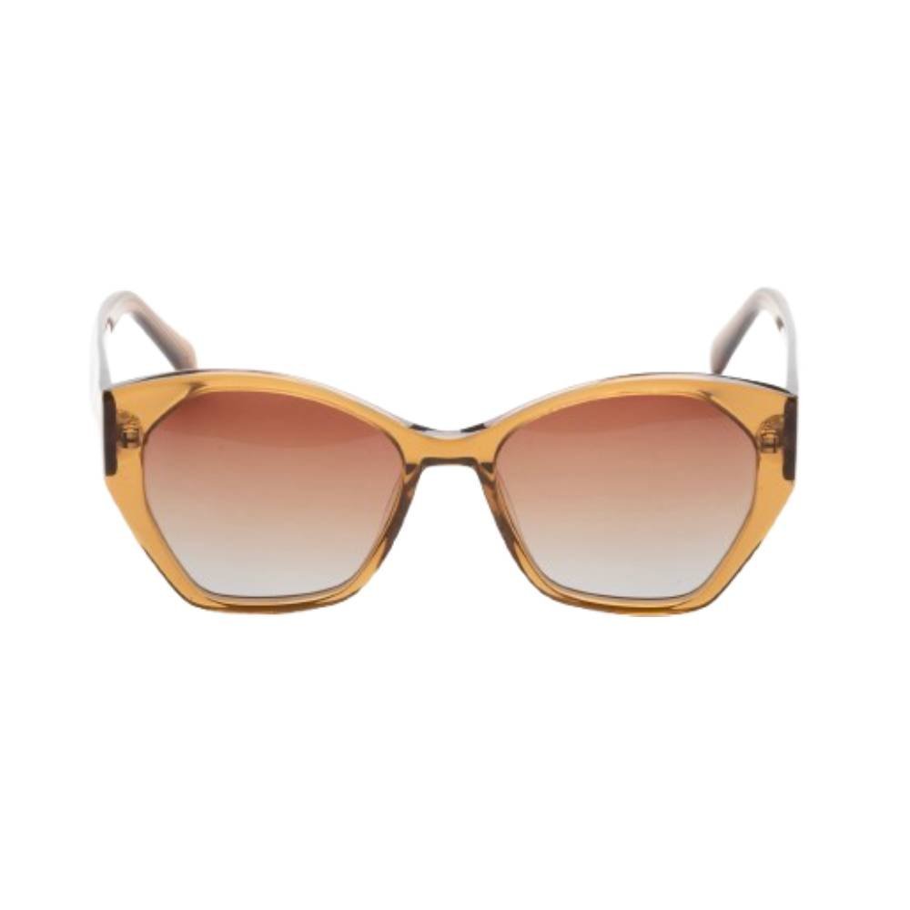 Óculos de Sol Feminino Safira Quadrado Nude 2
