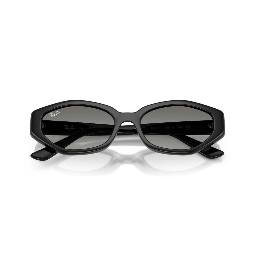 Óculos de Sol Feminino Ray Ban RB4473D-667711 56 Preto 5