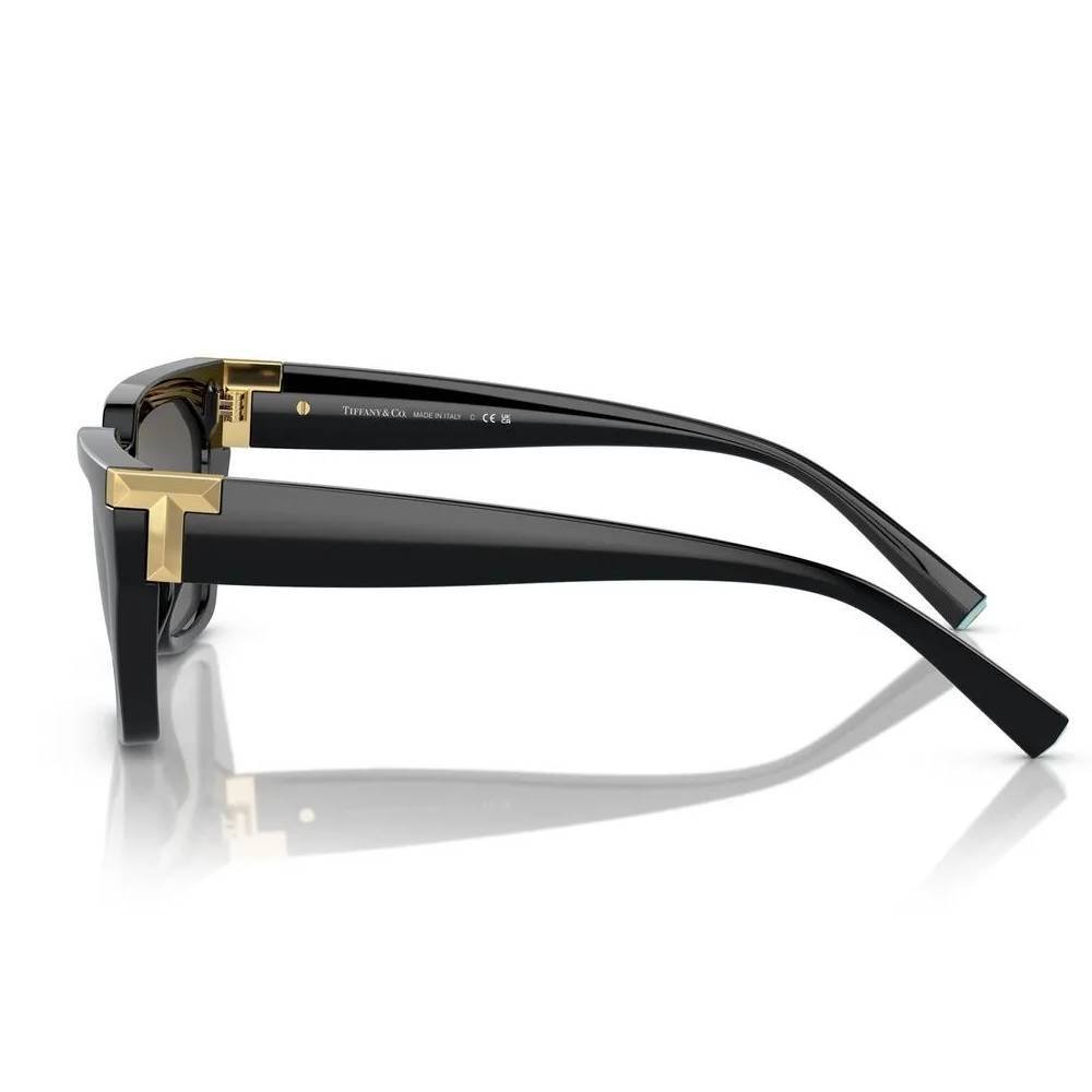 Óculos de Sol Feminino Tiffany TF4254U-8001S4 56 Irregular Preto 3