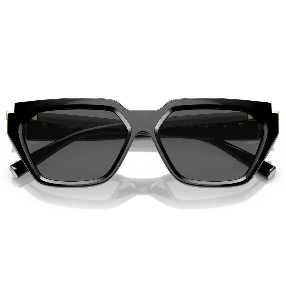 Óculos de Sol Feminino Tiffany TF4254U-8001S4 56 Irregular Preto 5