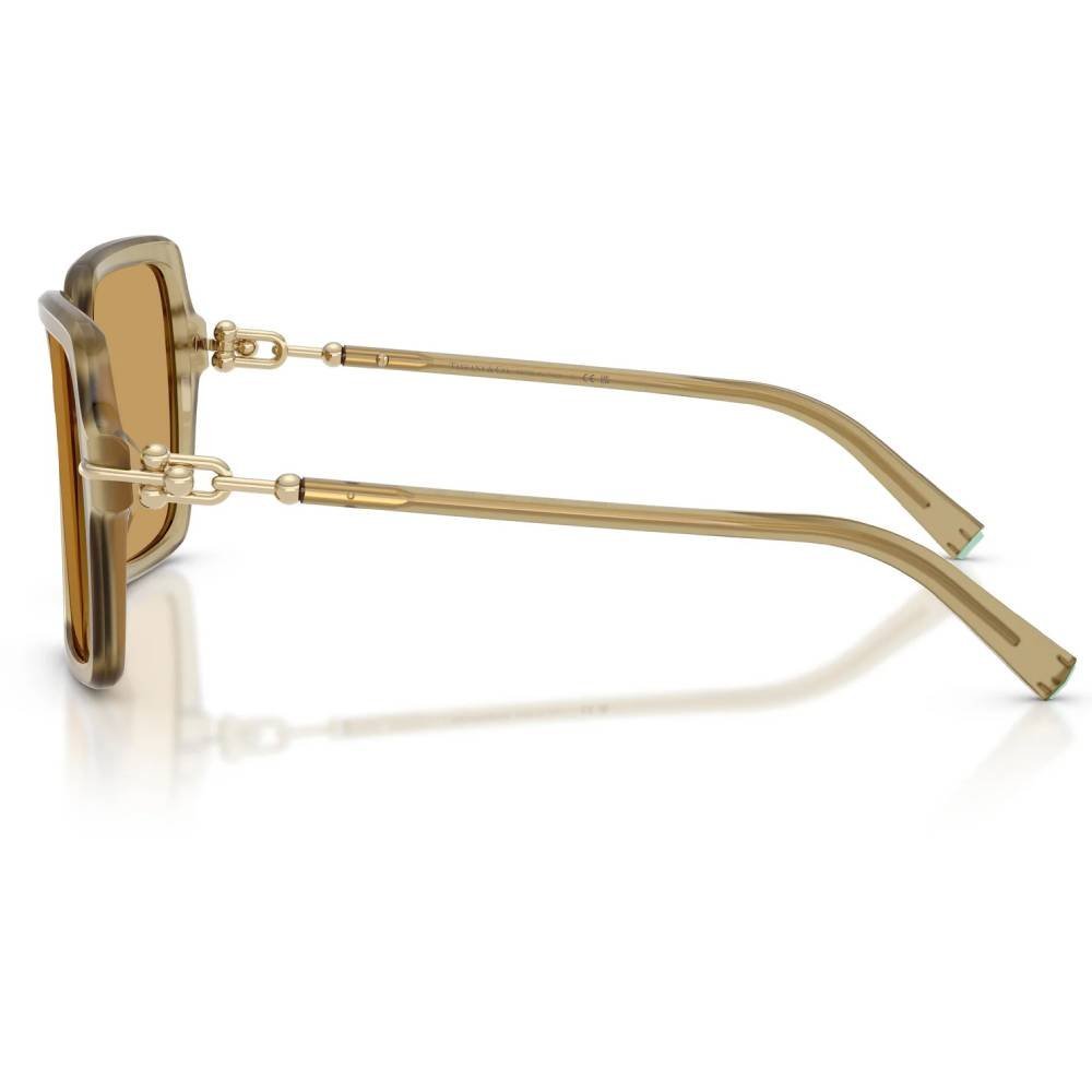 Óculos de Sol Feminino Tiffany TF4260U-846173 57 Quadrado Marrom 3