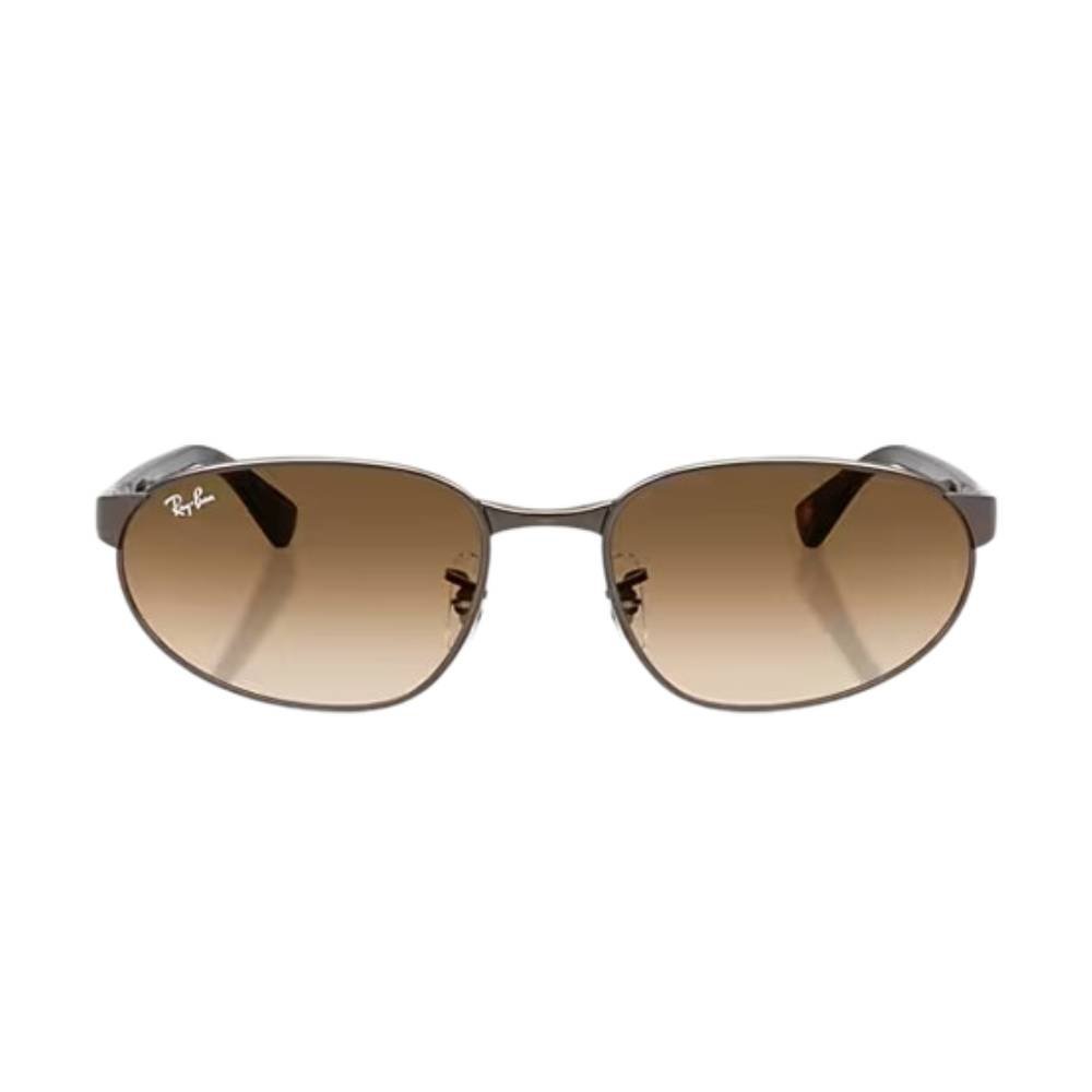 Óculos de Sol de Sol Feminino Ray Ban Irregular RB3777-925932 56 Marrom 2