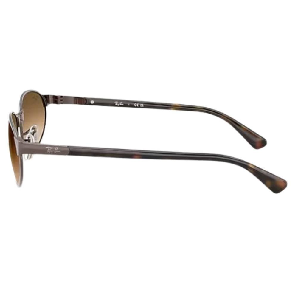 Óculos de Sol de Sol Feminino Ray Ban Irregular RB3777-925932 56 Marrom 4