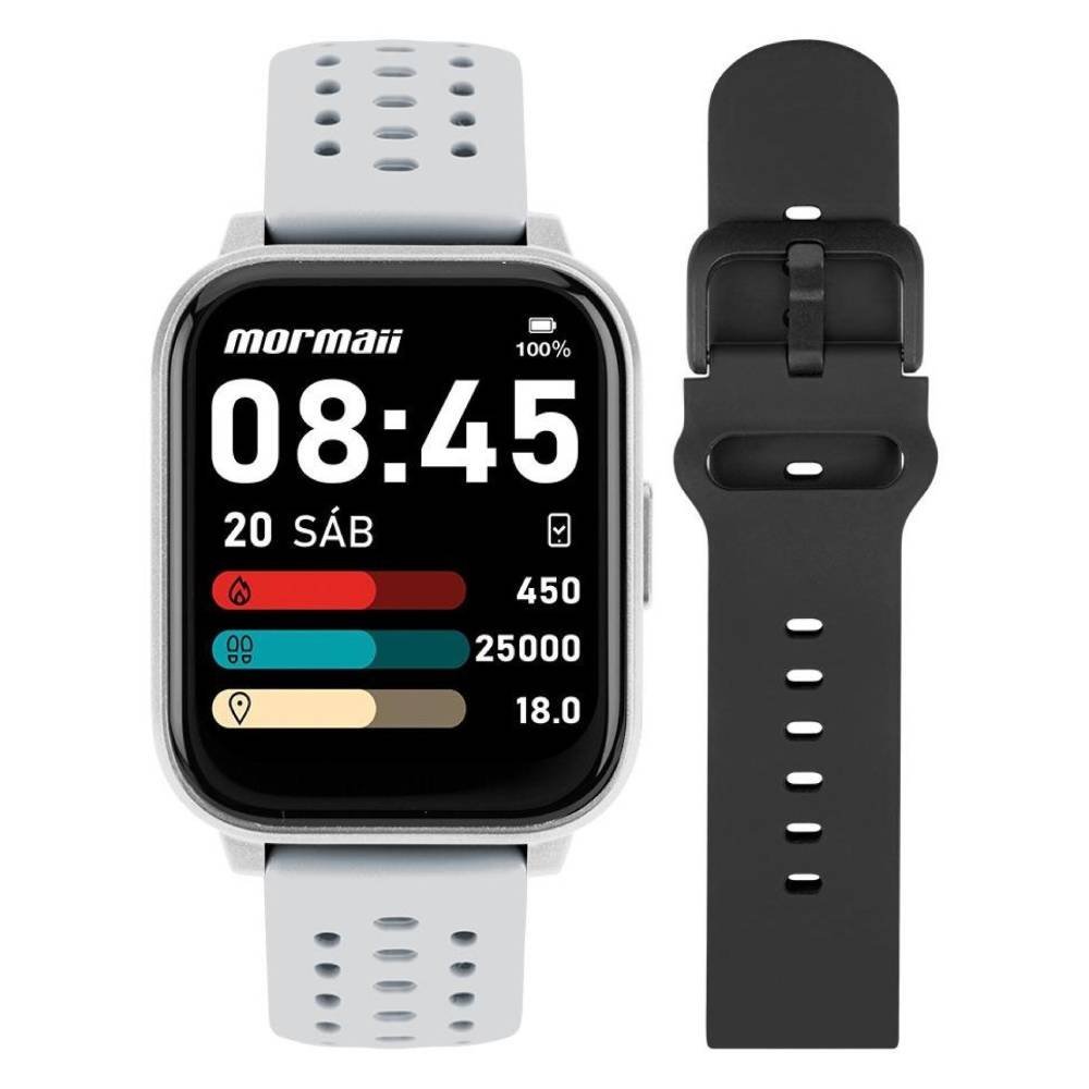 Relógio Mormaii Smartwatch Life Plus MOLIFE2AB/8K