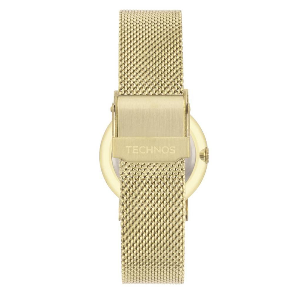 Relógio Feminino Technos Slim 2025LVA/1X Dourado 3