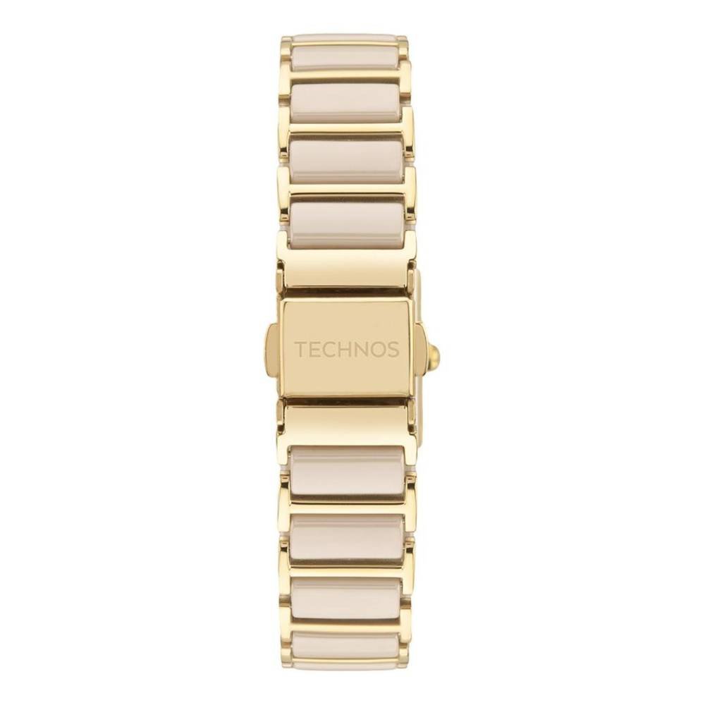 Relógio Technos Feminino Ceramic 5Y30XX/2X Dourado 3