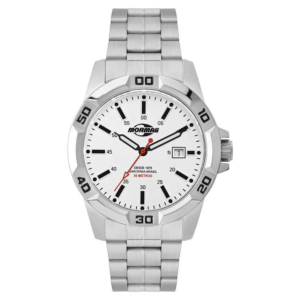 Relógio Masculino Mormaii Steel MO2317AG/1B