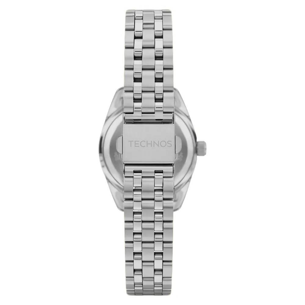 Relógio Feminino Technos Automático NH06AH/1K Prata 3