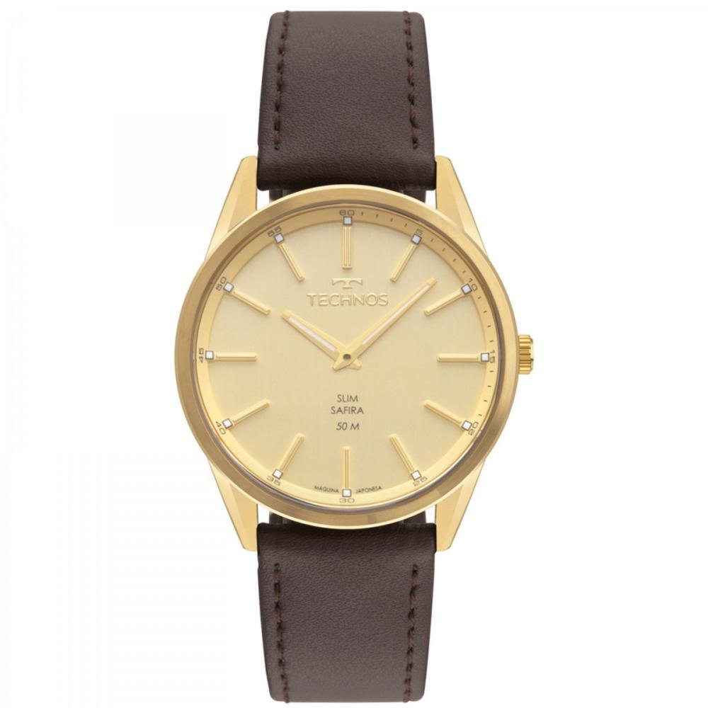 Relógio Masculino Technos Slim GL22BC/0X Dourado