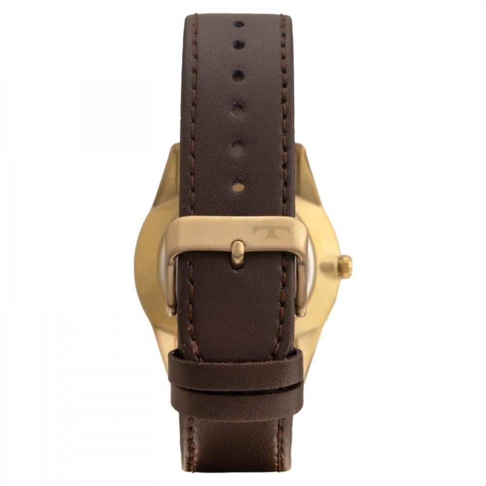 Relógio Masculino Technos Slim GL22BC/0X Dourado Marrom 2